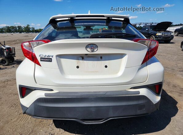 NMTKHMBX2JR048843 2018 TOYOTA C-HR White Вид ззаду