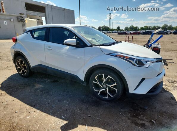 NMTKHMBX2JR048843 2018 TOYOTA C-HR White Передня права чверть