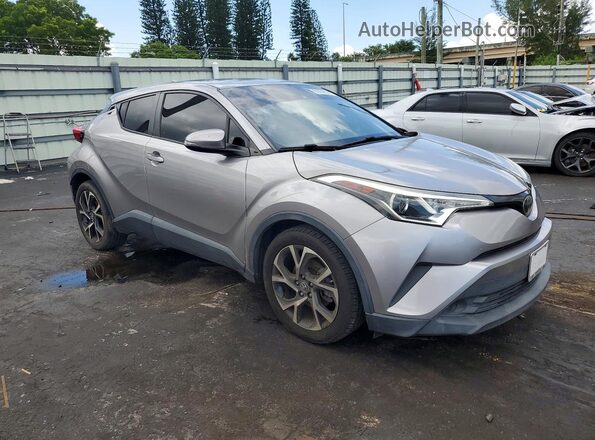 NMTKHMBX2JR052763 2018 TOYOTA C-HR Gray წინა მარჯვენა