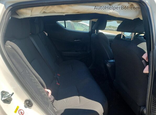 NMTKHMBX2KR080807 2019 TOYOTA C-HR White Rear seats view