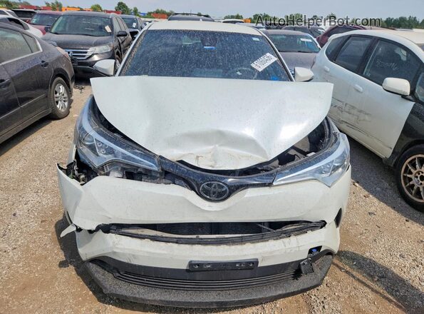 NMTKHMBX2KR080807 2019 TOYOTA C-HR White Front view