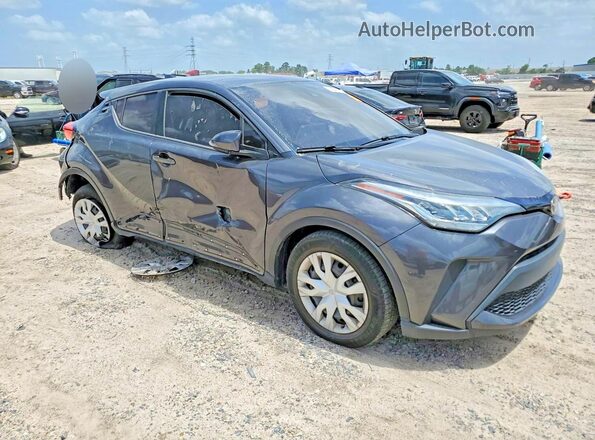 NMTKHMBX2MR119706 2021 TOYOTA C-HR Black Передня права чверть