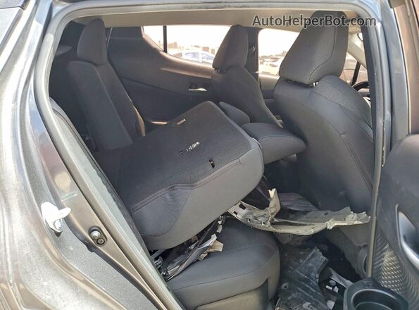 NMTKHMBX2MR119706 2021 TOYOTA C-HR Black Вид задньої частини салону