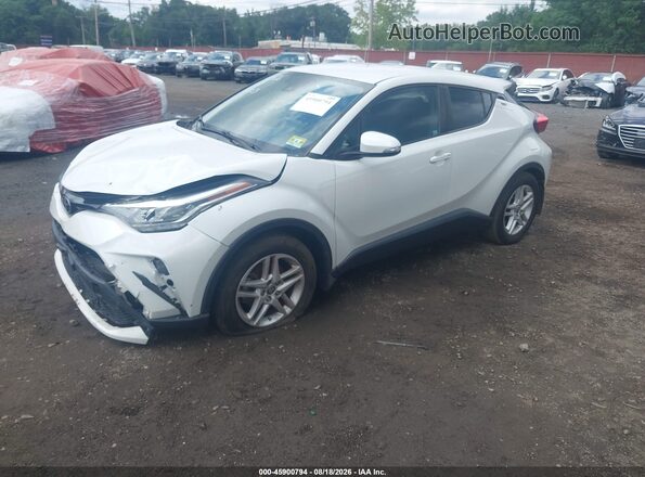 NMTKHMBX2MR125103 2021 TOYOTA C-HR Белый Передняя левая четверть