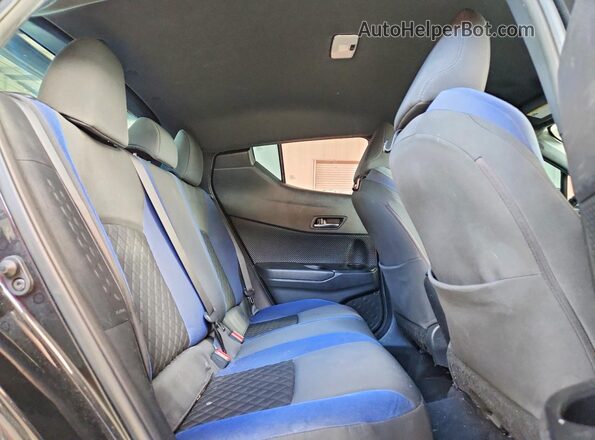 NMTKHMBX2MR127384 2021 TOYOTA C-HR Black Widok wnętrza z tyłu