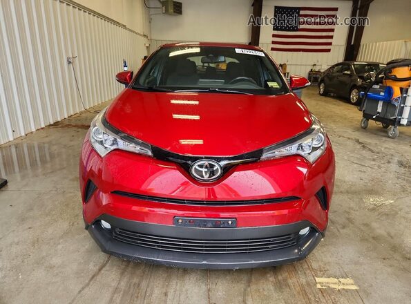 NMTKHMBX3JR008111 2018 TOYOTA C-HR Burgundy Front view
