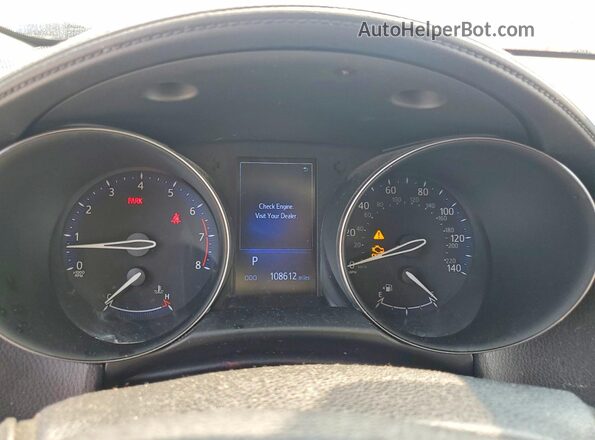 NMTKHMBX3JR031713 2018 TOYOTA C-HR Blue Vista del cuadro de instrumentos