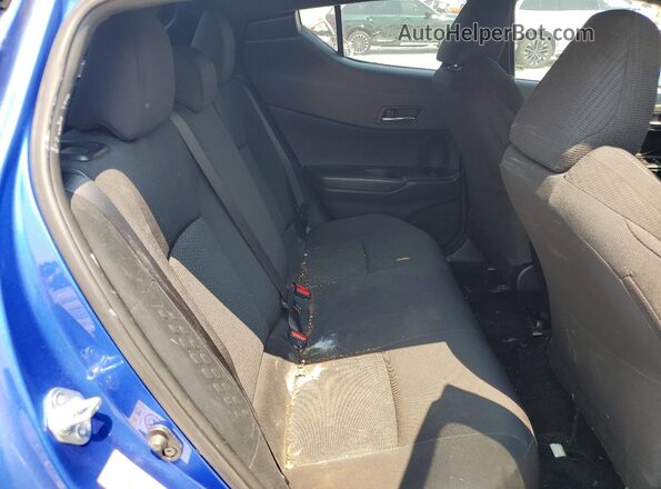 NMTKHMBX3JR031713 2018 TOYOTA C-HR Blue Vista de los asientos traseros