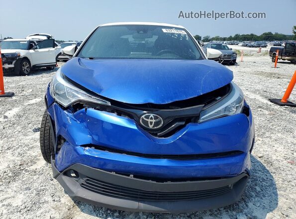 NMTKHMBX3JR031713 2018 TOYOTA C-HR Blue Vista frontal