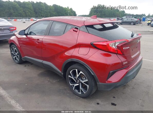 NMTKHMBX3JR033591 2018 TOYOTA C-HR Red Trasero izquierdo