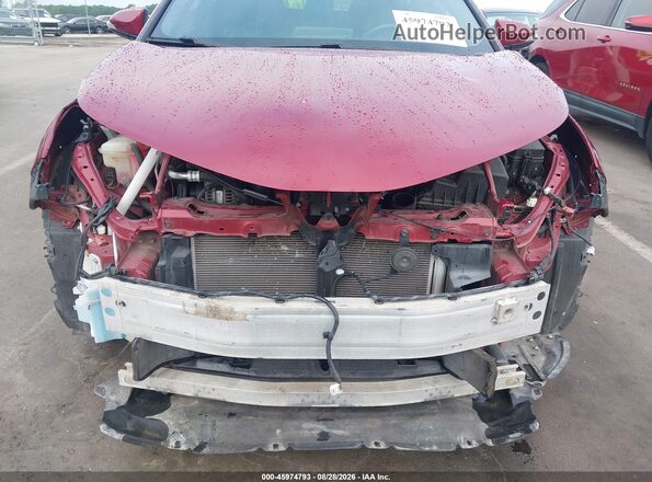 NMTKHMBX3JR033591 2018 TOYOTA C-HR Red Vista frontal
