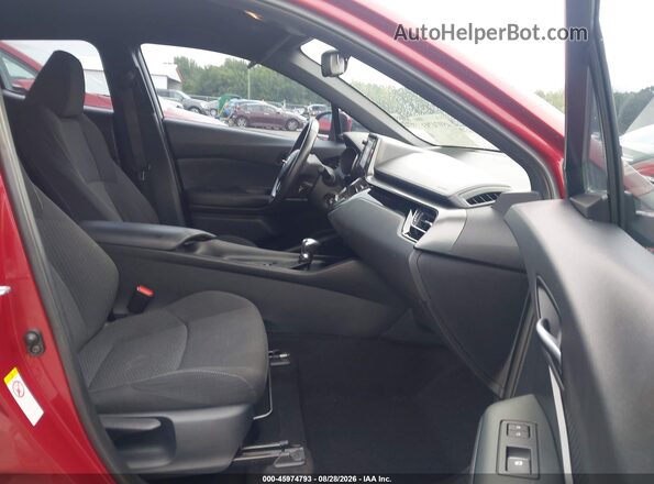 NMTKHMBX3JR033591 2018 TOYOTA C-HR Red Vista interior delantera