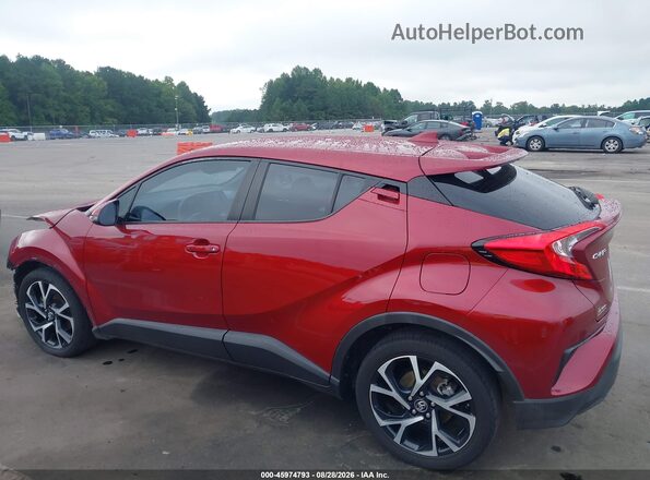 NMTKHMBX3JR033591 2018 TOYOTA C-HR Red 