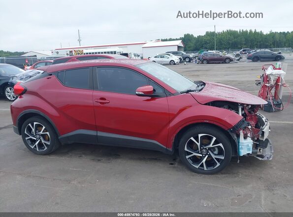 NMTKHMBX3JR033591 2018 TOYOTA C-HR Red Vista interior de 360 grados