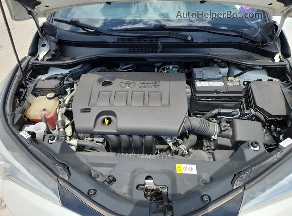 NMTKHMBX3JR041030 2018 TOYOTA C-HR White უკანა სალონის ხედი