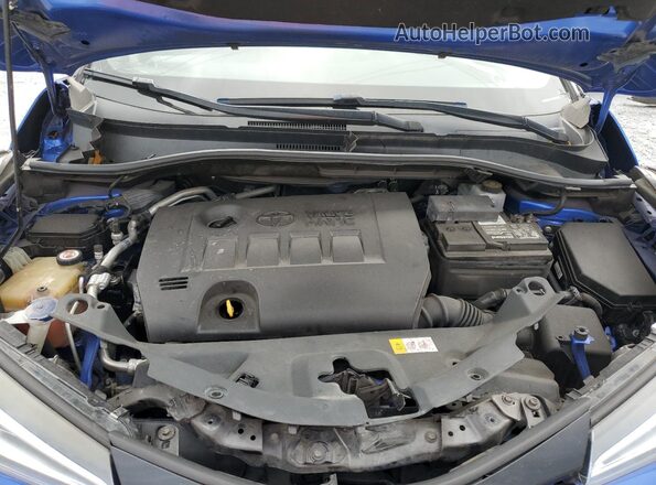 NMTKHMBX3KR084915 2019 TOYOTA C-HR Blue Widok komory silnika
