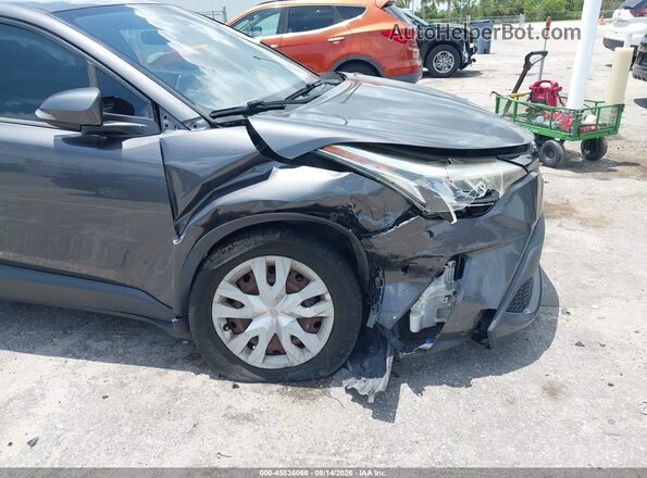NMTKHMBX3LR105814 2020 TOYOTA C-HR Gray Front view