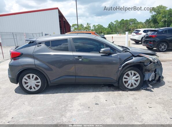 NMTKHMBX3LR105814 2020 TOYOTA C-HR Gray Rear interior view