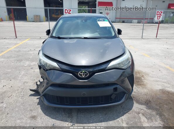 NMTKHMBX3LR105814 2020 TOYOTA C-HR Gray Instrument cluster view