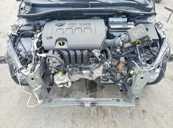 NMTKHMBX3NR146401 2022 TOYOTA C-HR Gray Widok komory silnika