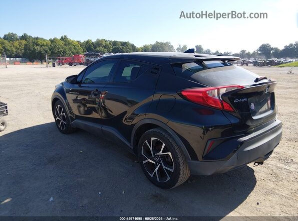 NMTKHMBX4JR004424 2018 TOYOTA C-HR Black Tył lewy