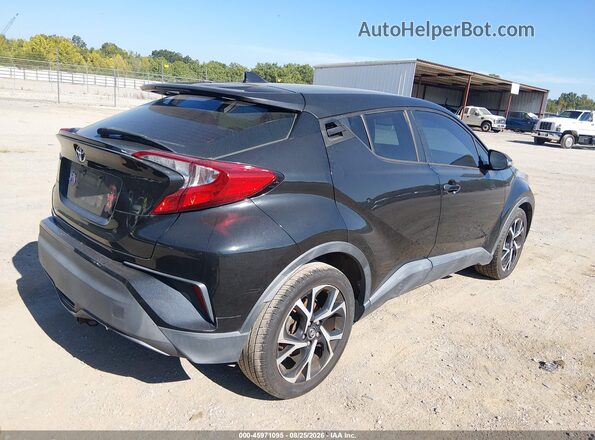 NMTKHMBX4JR004424 2018 TOYOTA C-HR Black Tył prawy
