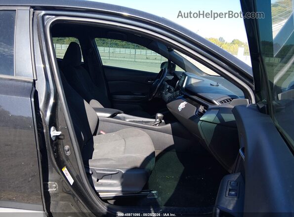 NMTKHMBX4JR004424 2018 TOYOTA C-HR Black Widok wnętrza z przodu
