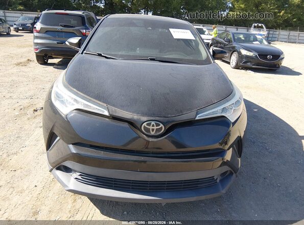 NMTKHMBX4JR004424 2018 TOYOTA C-HR Black Widok zestawu wskaźników