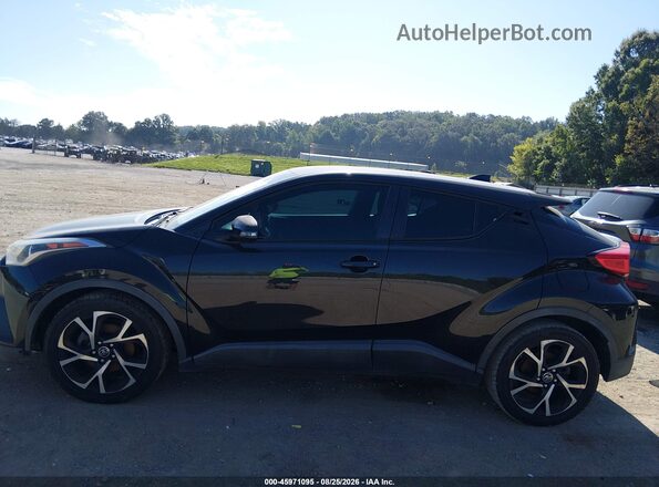 NMTKHMBX4JR004424 2018 TOYOTA C-HR Black Widok wnętrza 360 stopni