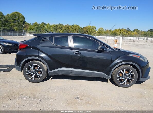 NMTKHMBX4JR004424 2018 TOYOTA C-HR Black Widok wnętrza z tyłu