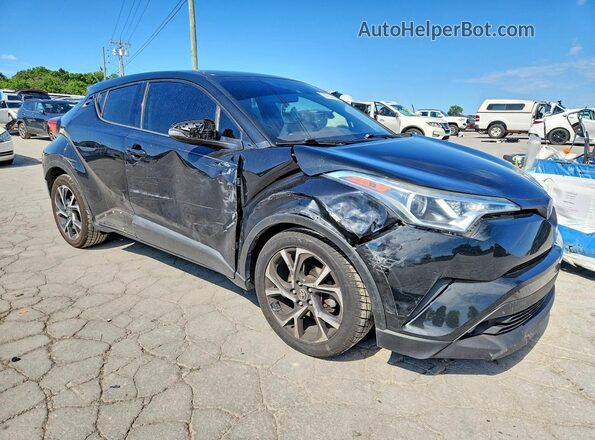 NMTKHMBX4KR089900 2019 TOYOTA C-HR Черный Передняя правая четверть