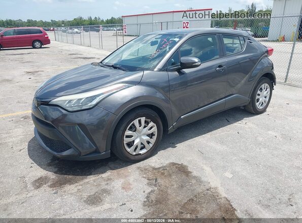 NMTKHMBX4MR125670 2021 TOYOTA C-HR Серый Передняя левая четверть
