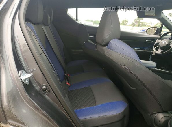 NMTKHMBX4NR140722 2022 TOYOTA C-HR Gray Vista de los asientos traseros