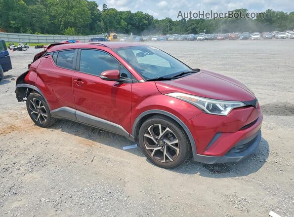NMTKHMBX5JR017988 2018 TOYOTA C-HR Red Передня права чверть