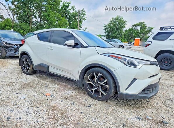 NMTKHMBX5JR033561 2018 TOYOTA C-HR Белый Передняя правая четверть