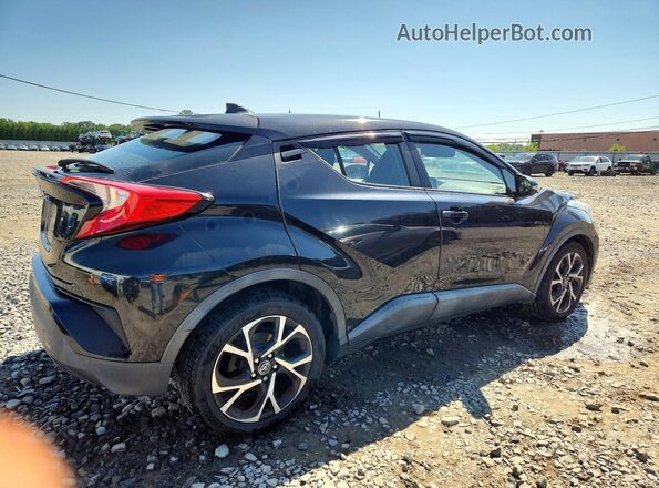 NMTKHMBX5JR035584 2018 TOYOTA C-HR Black Trasero derecho