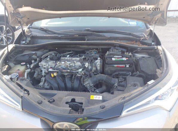 NMTKHMBX5JR046780 2018 TOYOTA C-HR Silver უკანა ხედი