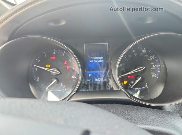 NMTKHMBX5JR048514 2018 TOYOTA C-HR Gray Widok zestawu wskaźników