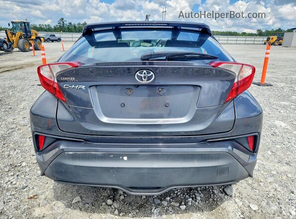 NMTKHMBX5JR048514 2018 TOYOTA C-HR Gray Widok z tyłu