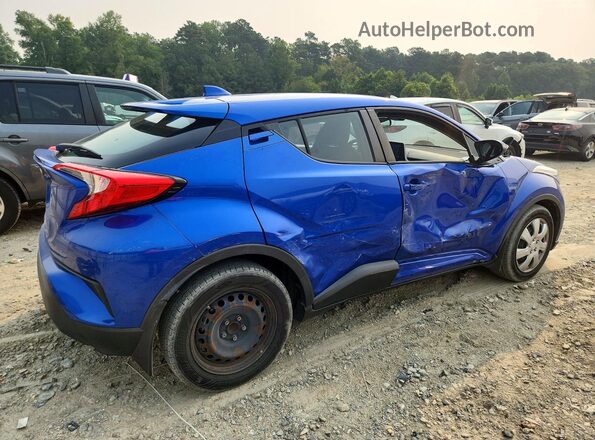 NMTKHMBX5LR103787 2020 TOYOTA C-HR Blue Trasero derecho