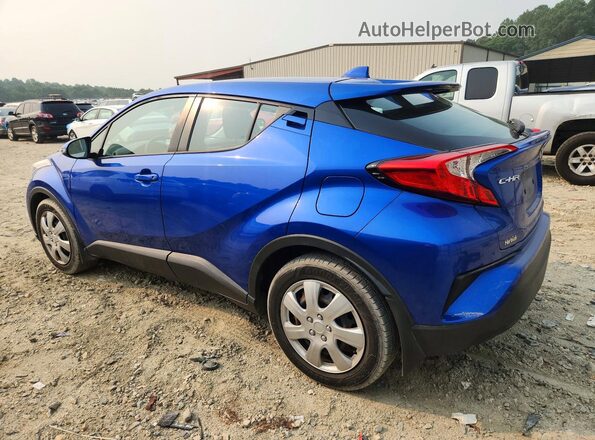NMTKHMBX5LR103787 2020 TOYOTA C-HR Blue Trasero izquierdo