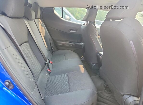 NMTKHMBX5LR103787 2020 TOYOTA C-HR Blue Vista interior trasera