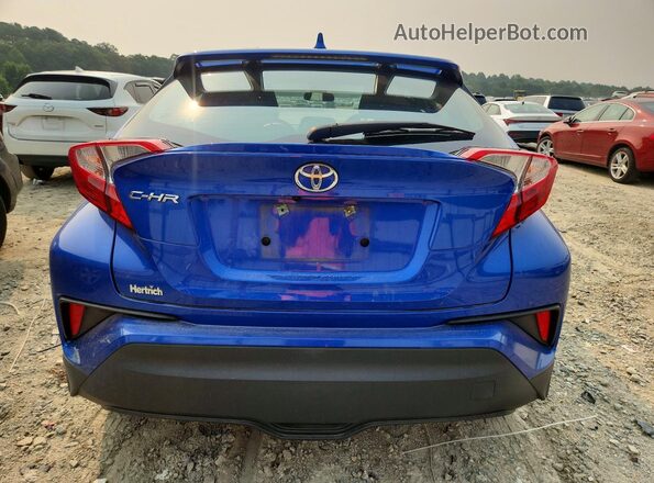 NMTKHMBX5LR103787 2020 TOYOTA C-HR Blue Vista trasera