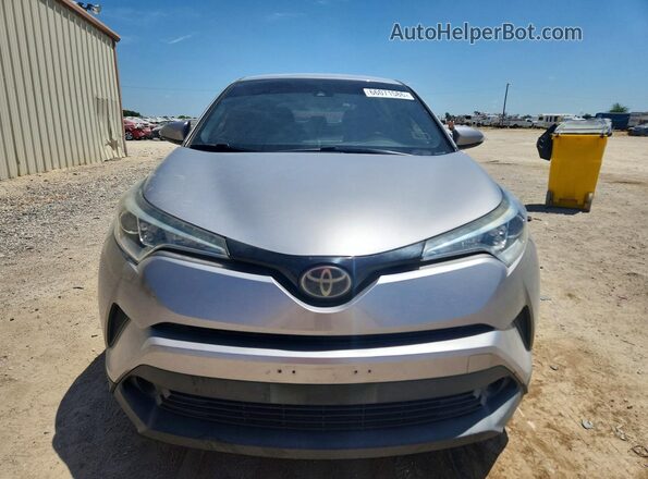 NMTKHMBX6JR013786 2018 TOYOTA C-HR Silver წინა ხედი
