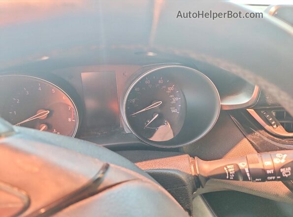 NMTKHMBX6JR013786 2018 TOYOTA C-HR Silver ხელსაწყოთა პანელის ხედი