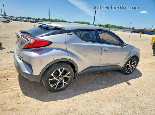NMTKHMBX6JR013786 2018 TOYOTA C-HR Silver უკანა მარჯვენა