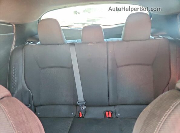 NMTKHMBX6JR013786 2018 TOYOTA C-HR Silver უკანა სავარძლების ხედი