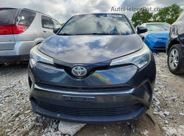 NMTKHMBX6JR018969 2018 TOYOTA C-HR Gray Vista frontal