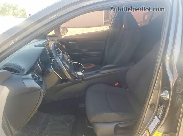 NMTKHMBX6JR018969 2018 TOYOTA C-HR Gray Vista interior delantera