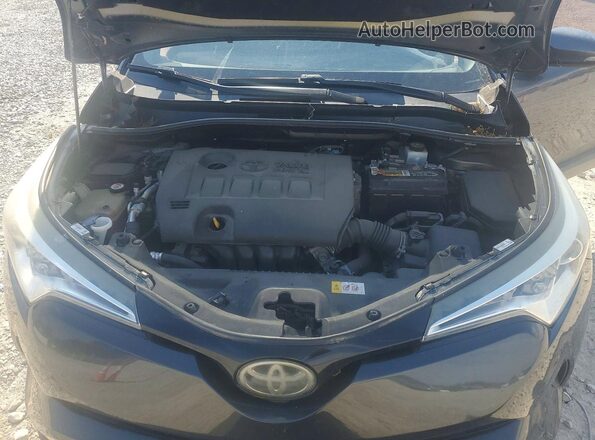 NMTKHMBX6JR018969 2018 TOYOTA C-HR Gray Vista del compartimento del motor